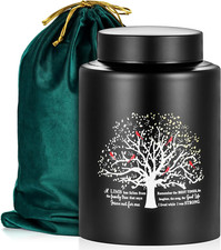 Up to 140 lbs Medium Urns for Adult Human Ashes Decorative Urn for Human Ashe...