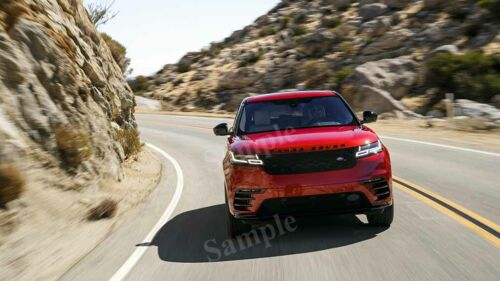 Range Rover Velar R Dynamic P250 SE Black High Res Wall Decor Print Photo Poster - Picture 1 of 1