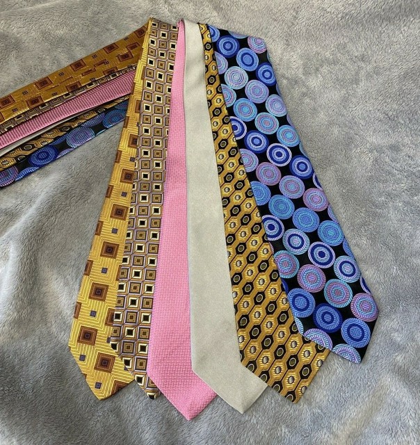6 ROBERT TALBOTT Best of Class Mens Silk XL Neckties eBay