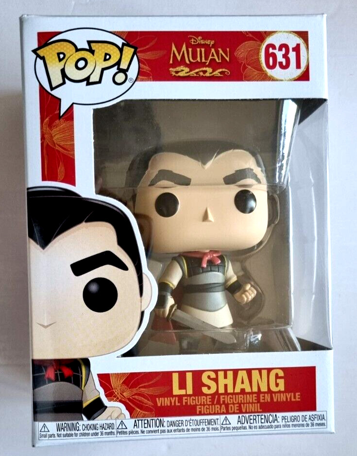 Funko Pop! Figura Vinilo Mulan LI SHANG 631