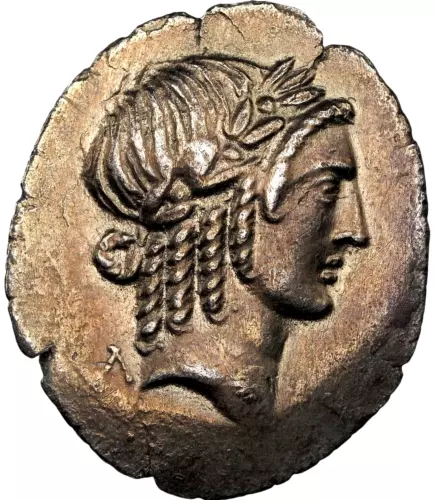 Lycia Masicytes 48-20 BC. NGC XF Silver AR Hemidrachm Lycia League Issue
