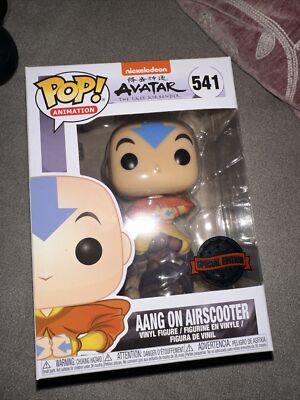 Funko Pop Avatar : AANG ON AIRSCOOTER #541 Vinyl Figure Special Edition ''Mint''