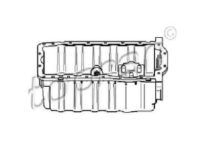 Original TOPRAN Ölwanne 112 343 für Seat Skoda VW
