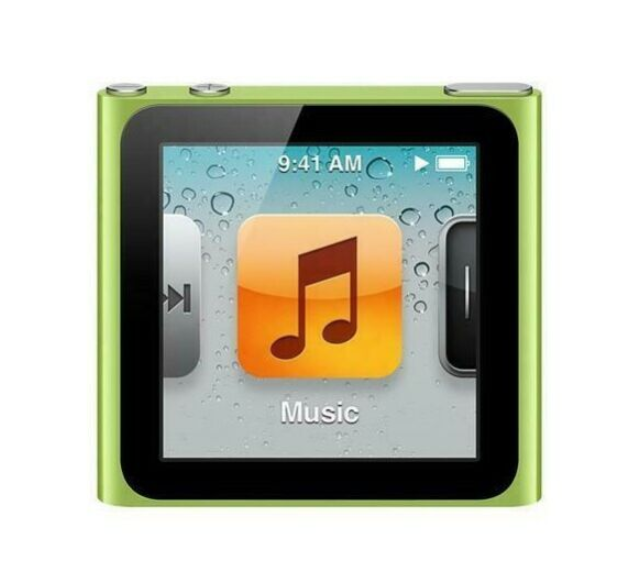 【新品未開封】Apple iPod nano 第6世代 希少グリーン色 16GB stone-gold_158