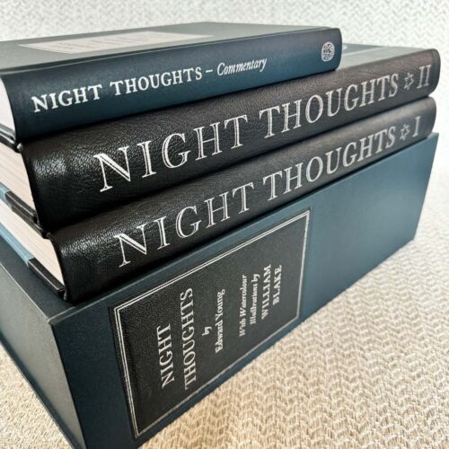 FOLIO SOCIETY ~ Night Thoughts ~ Watercolors by William Blake ~ 2005 LIMITED ED - Afbeelding 1 van 24