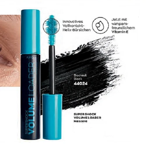 Avon Supershock Volume Loader 10ml Farbe Blackest Black Top