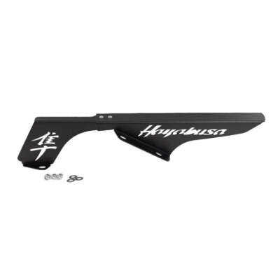 Stainless Steel Chain Guard Black For Suzuki Hayabusa GSX1300R 1999-2023 GSXR - Bild 1 von 4