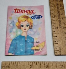 tammy T.M. by IDEAL .... the doll you love to dress - BOOKLET - listing 5524