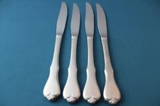 4 Dinner Knives Hollow Oneida Wm A Rogers Premier AMERICAN FREEDOM Stainless 9"