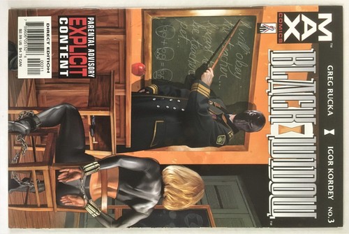 Black Widow # 3 Max Comics 2002 (one of three in series) NM- 9.2 Mature Readers - Picture 2 of 3