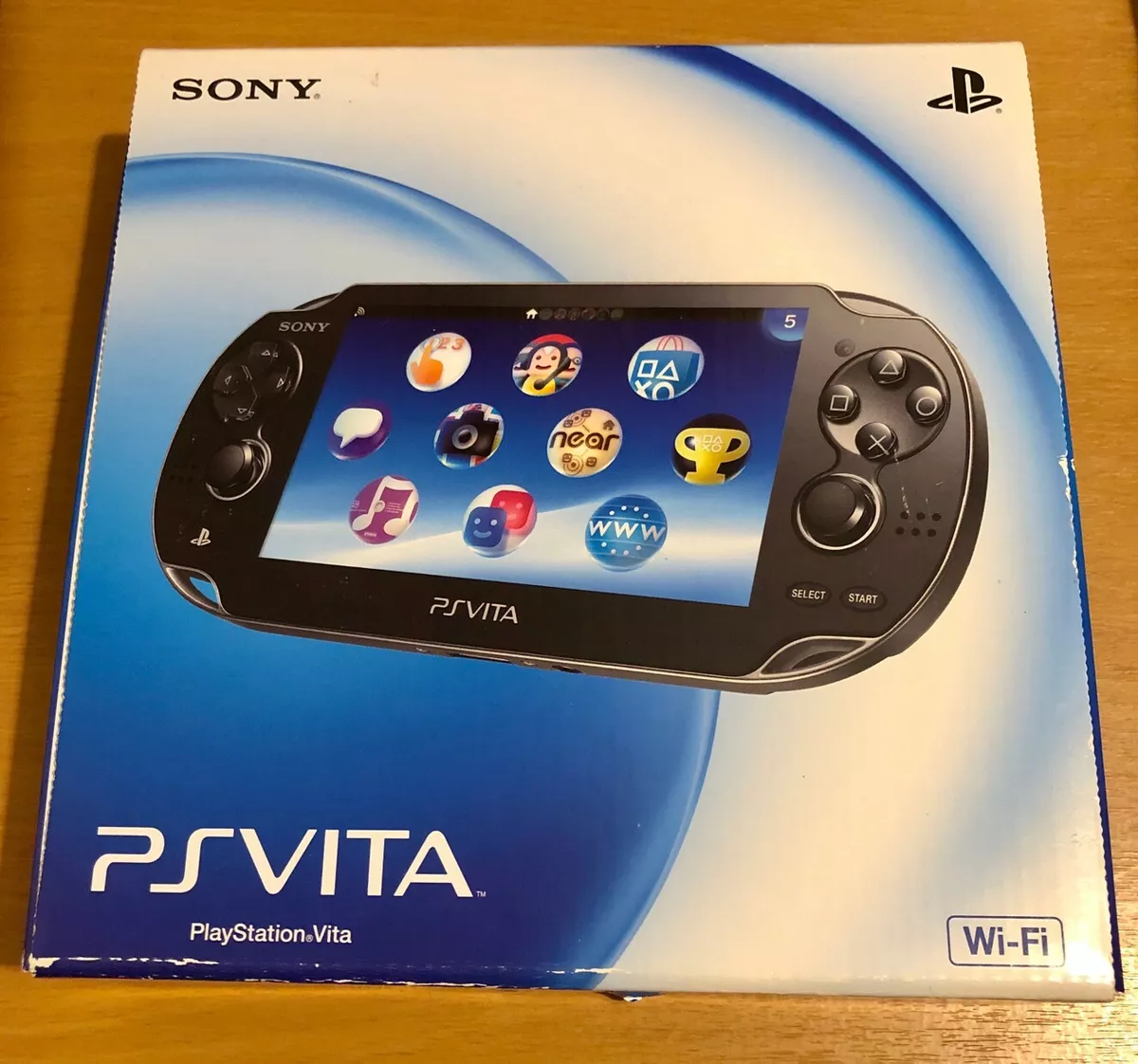 PS Vita PCH-1000 Sony Playstation w/ Charger BOX 8GB Excellent FS