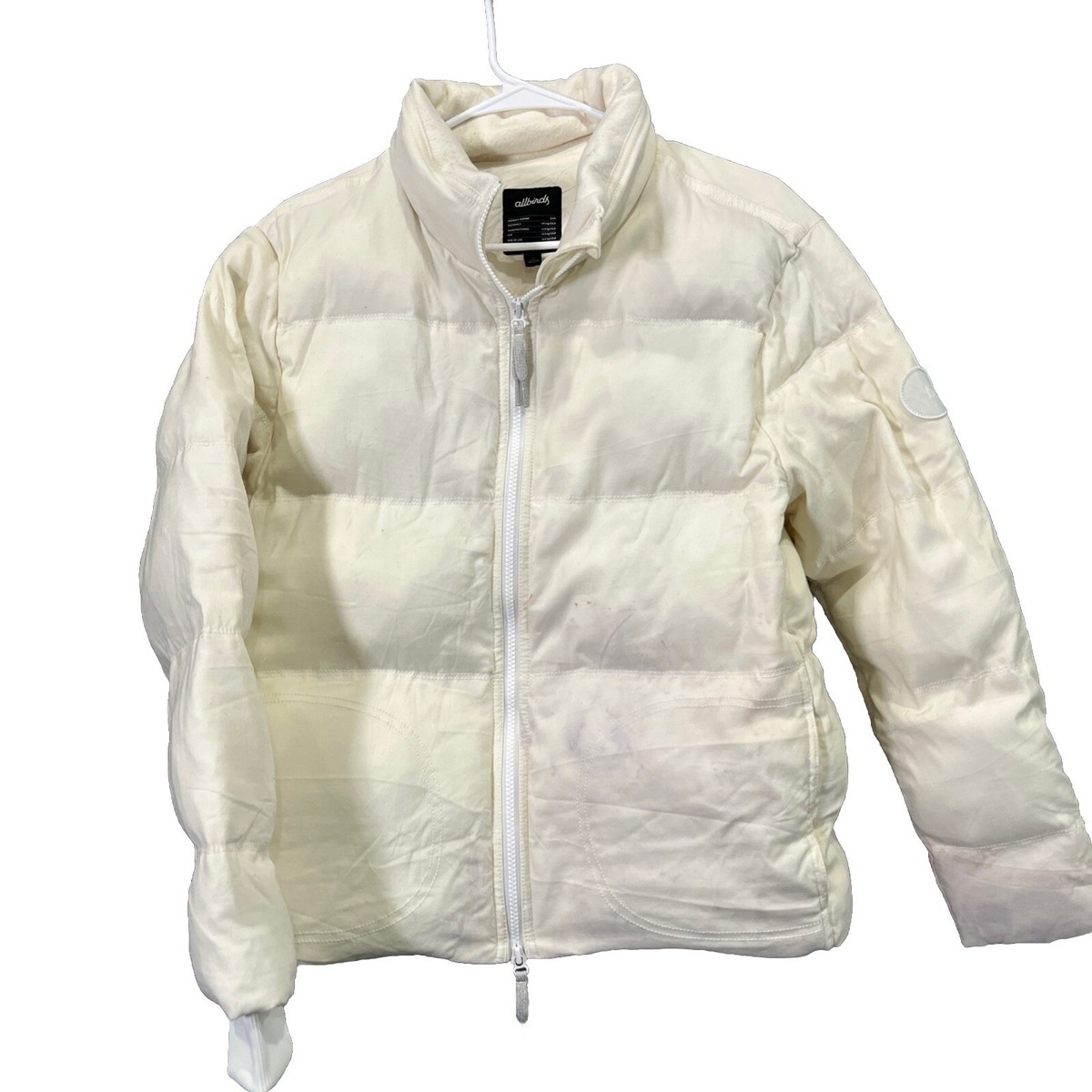 Puffer Coat Allbirds Jacket Allbirds Size L Trino Puffer Coat