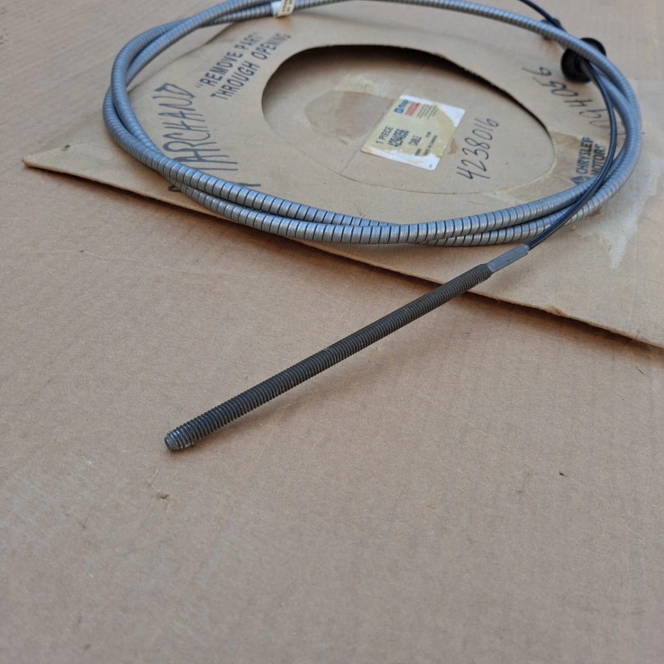 Dodge B150 B250 1981 1982 1983 furgoneta nuevo MoPar cable de freno de estacionamiento delantero Foto 2 de 3