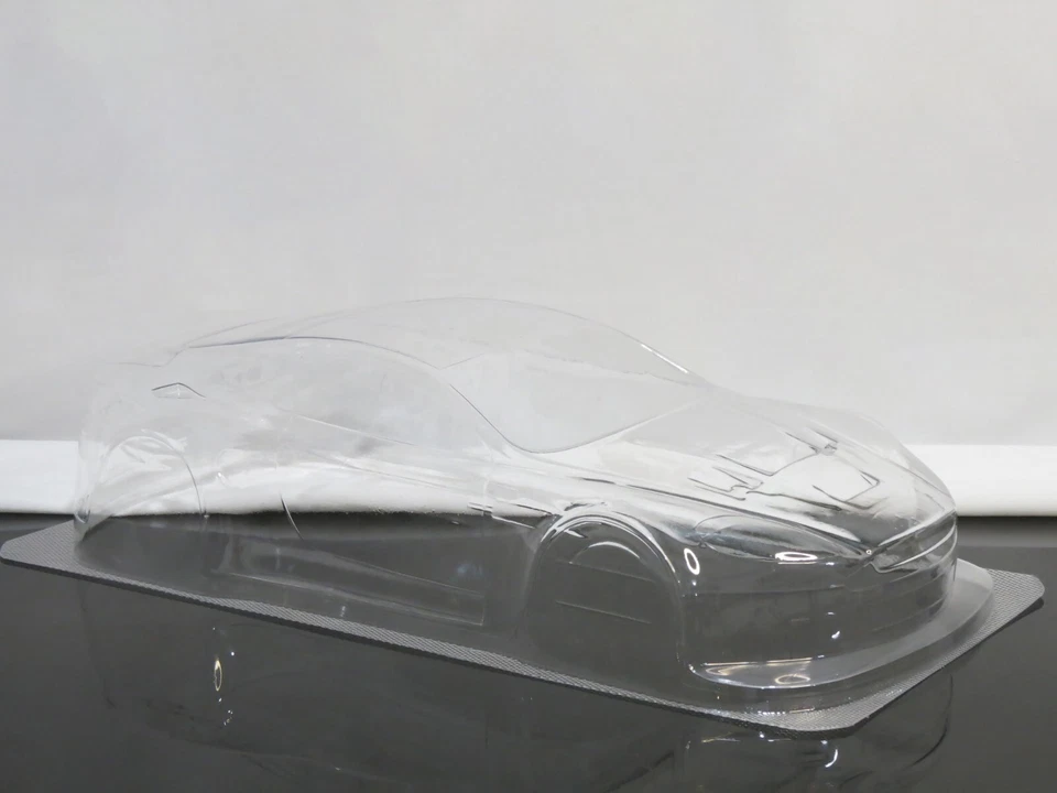 RC Body Sheel 1/8 Aston Martin DBR9 4Inferno GT2 360mm Wheelbase 1.5mm Thk Clear - Image 2 of 4