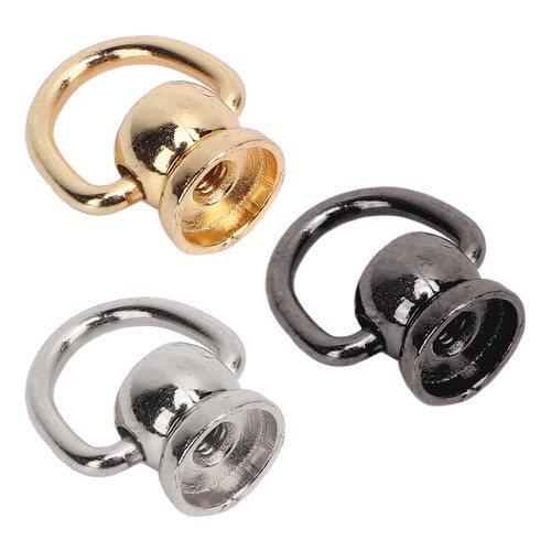 50 Sets Pull Ring Rivets Zinc Alloy Electroplating Multifunctional Screwback - Picture 19 of 32