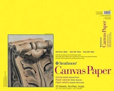  Strathmore 300 Series Canvas Paper Pad, Glue Bound, 16x20 inche Kitchen