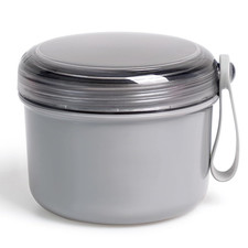 Large Denture Bath Cup No Leak Denture Case Retainer Cleaner Case Complete Cl...