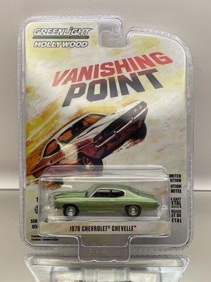 GREENLIGHT 44850-B CHEVELLE 1970 VANISHING POINT -1:64- GOOD IN BLISTER - A020