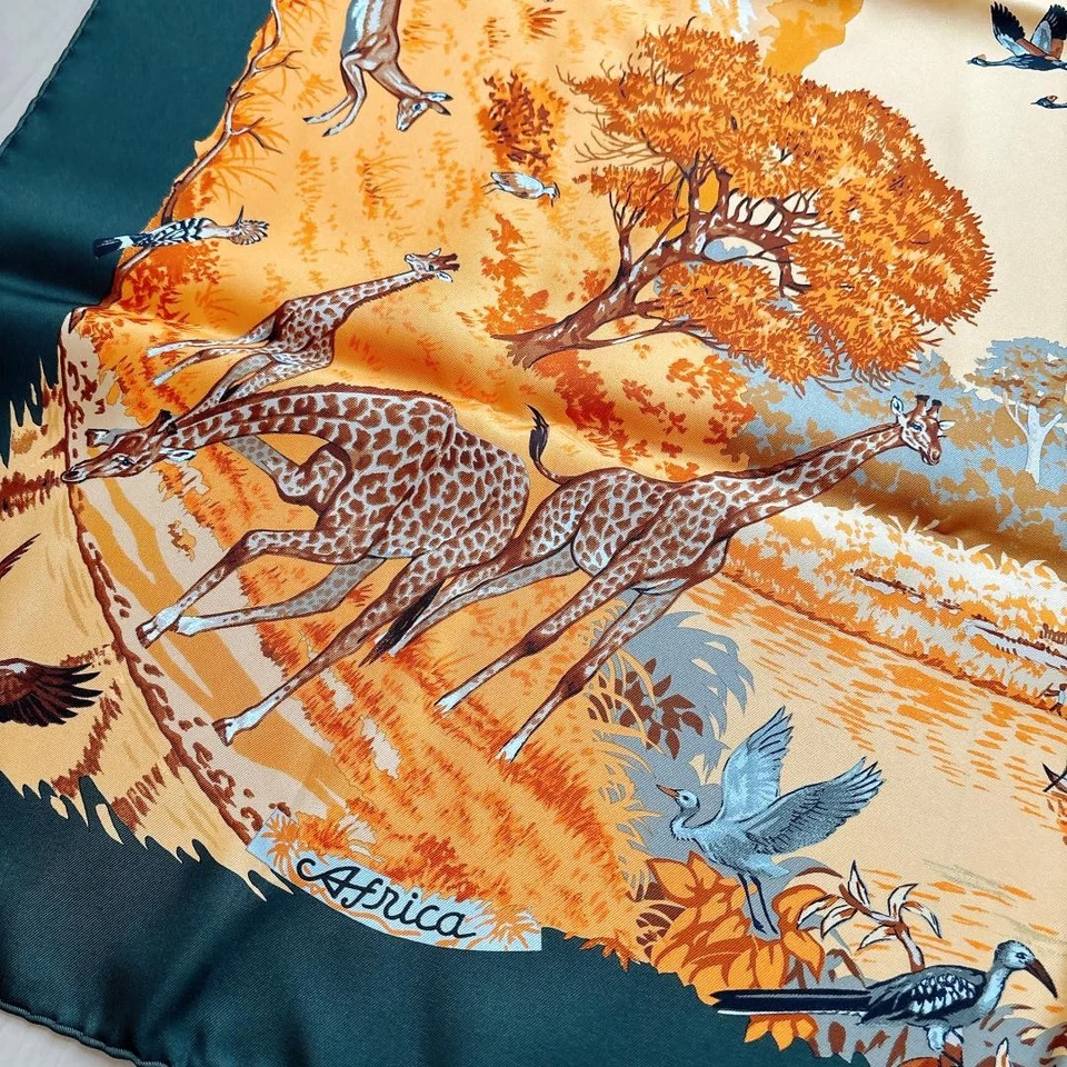 HERMES African Animal Naranja Caqui - Imagen 4 de 4