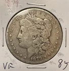 Early - 1879 Morgan Silver Dollar - 90% US Coin