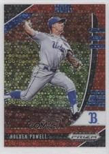 2020 Panini Prizm Draft Picks Red Donut Circle 11/99 Holden Powell #PDP94 06ee