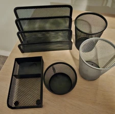 Desk Top Oraganizers With Extra Pencil/Pen Cup