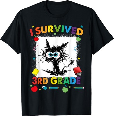 Funny Last Day Of Third 3rd Grade I Survived Third 3rd Grade T-Shirt Hoodie