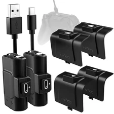 Xbox Power Kit plus for Xbox Series X|S/One - Rechargeable Battery Kit with 2...