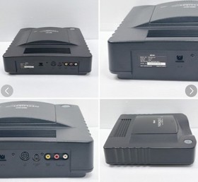 SNK Neo Geo CD CD-T01 Console w/ Box Controller AC AV Cable Tested Working JP