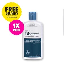 1 x Pack Restoria Discreet Unisex Color Restoring Cream Natural 250ml Free Ship