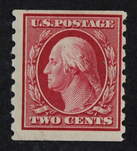 CKStamps: US Stamps Collection Scott#393 2c Washington Mint H OG 24 1/2mm