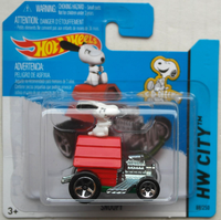 Hot Wheels Snoopy Peanuts Fahrende HundehüTte Rot HW City Neu/Ovp Mattel Comic