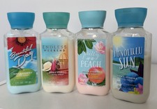 Bath Body Works Travel Size 3.0oz Body Lotion Bundle Of 4 HTF