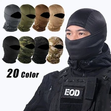 Camouflage Balaclava Full Face Scarf Ski Cycling Full Face Mask Cover Neck Head 