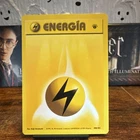 WOTC Pokemon TCG Lightning Energy Base Set 100/102 1st Ed Spanish