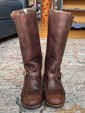 WC Russell Moccasin Custom Snake Proof Boots - Men’s 10.5C (Brannock 11C)