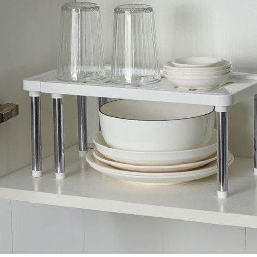 Telescopic Shelf Desktop Storage Rack Detachable Kitchen Shelves - Picture 7 of 11
