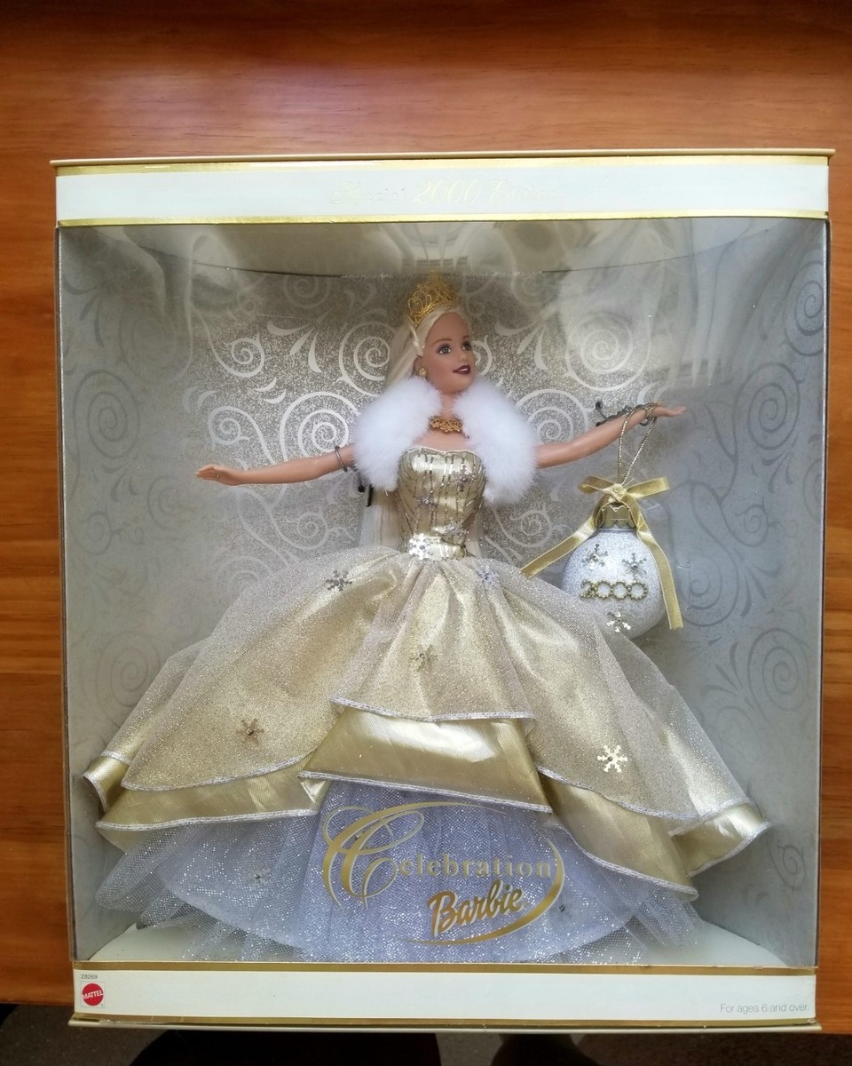 Mattel Holiday Celebration 2000 Barbie Doll Collectors Special