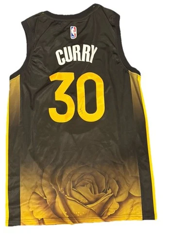 Stephen Curry GS Warriors NBA Basketball Custom Signed Autographed Jersey