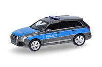 "Herpa 098946 Audi Q7 \"Polizei - VorfüHrfahrzeug\", 1:87, Neu - Modellauto"