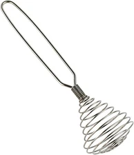 1 Pcs 8 Inch Stainless Steel Spring Whisk Mini French Spring Coil Whisks Egg Whi