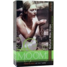Moom Natural Wax Strips Face  Bikini 20 strip