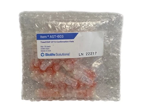 (20/Pack) BIOLIFE SOLUTIONS ThawStar CFT2 2mL Confirmation Vials AST-603