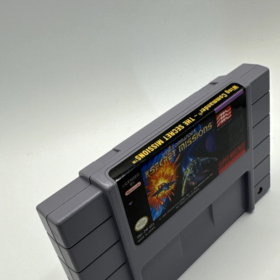 Wing Commander SNES Minty Cart. Free Ship. Free Returns. - Image 4 of 4