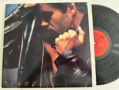 George Michael LP ''Faith'' Promo ~ Columbia 40867 ~ 1987  W/ Lyric Insert VG++