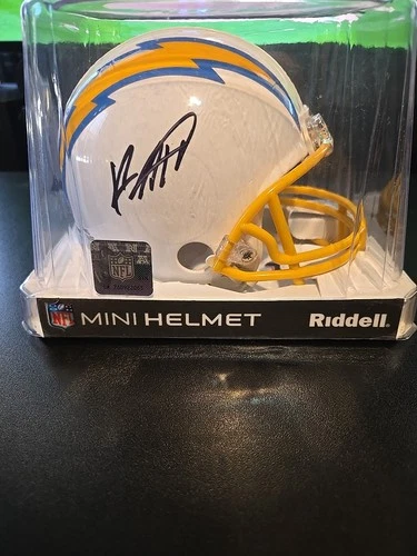 Keenan Allen Signed Los Angeles Chargers Riddell Speed Mini Helmet authentic coa