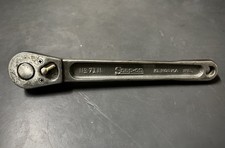 Vintage 7 Snap-on No. 71 N Ratchet 12 Drive Pat. 1854513 Kenosha Wis. Usa