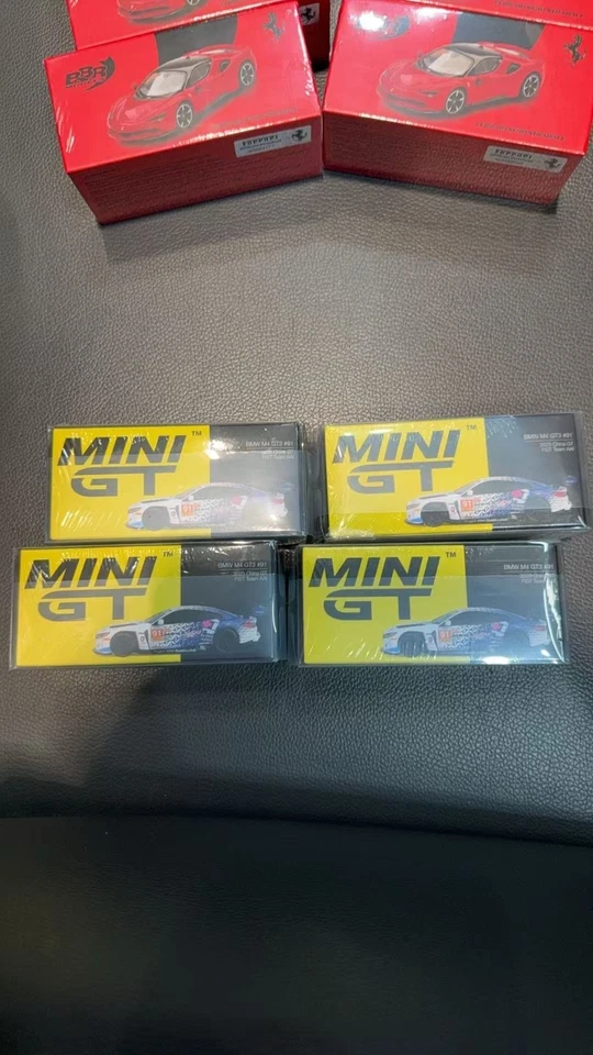MINI GT 1/64 BMW M4 GT3 #91 FIST Team AAI 2025 China GT Exclusive US Seller - Image 3 of 3