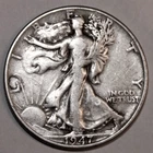 1947-P Walking Liberty Half Dollar - VF - #0326C