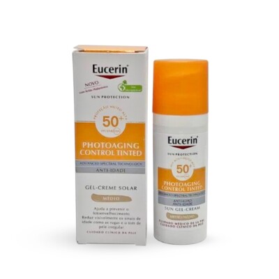 Eucerin Sun Gel-Cream Medium Tone Photoaging Control Tinted SPF50+ 50ml